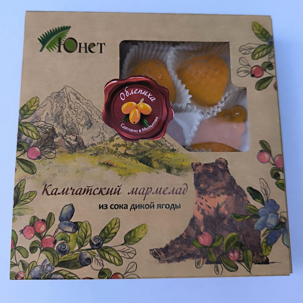 Мармелад из сока камчатской ягоды "Облепиха", 110 гр.