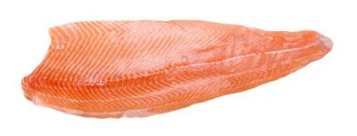 Семга свежемороженая филе на коже, вес