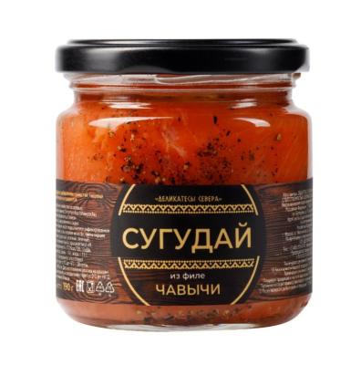 Сугудай из филе Чавычи, 190 гр.