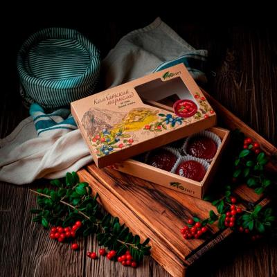 Мармелад из сока камчатской ягоды "Брусника", 210 гр. 