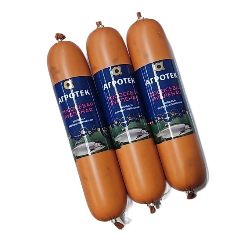 Колбаса лососевая рубленая, 400 гр. 