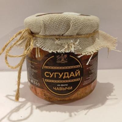Сугудай из филе Чавычи, 350 гр.