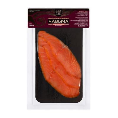 Чавыча филе слабой соли нарезка, 150 гр.