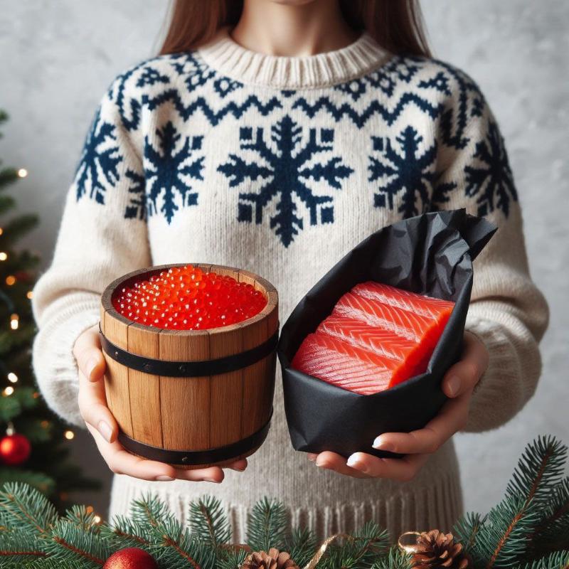 1кг икры горбуши + нерка в подарок