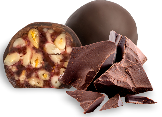 Конфеты грильяж в шоколаде с орехами и медом