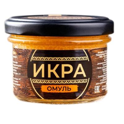 Икра омуля слабосоленая, 100 гр.