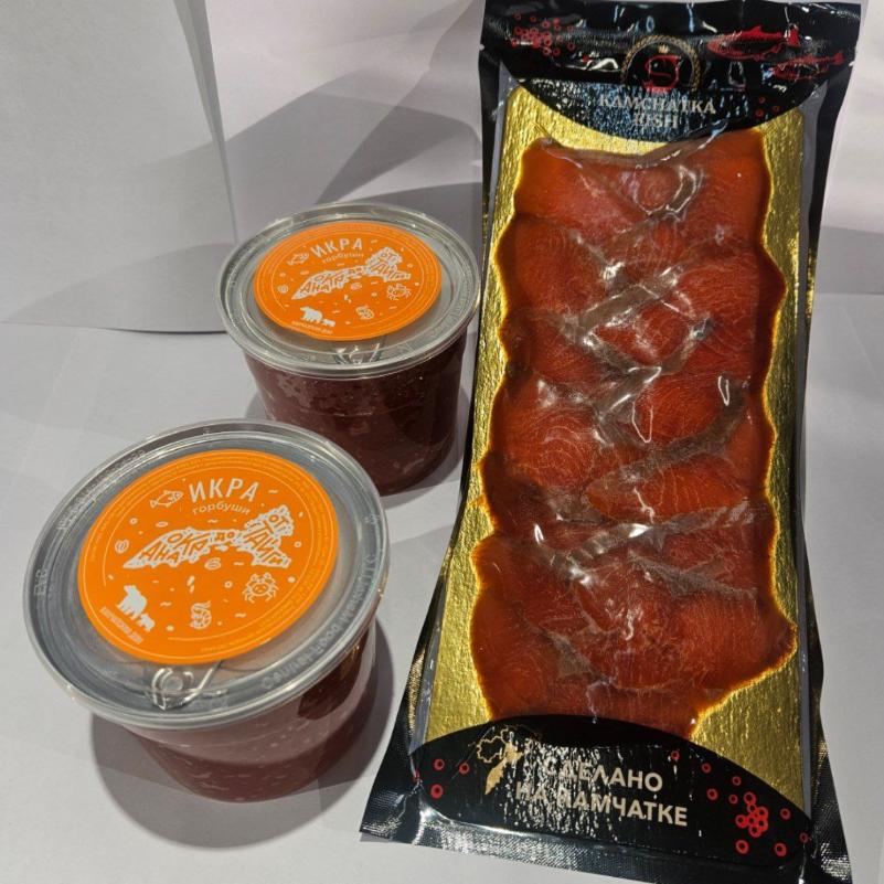1кг икры горбуши + нерка в подарок